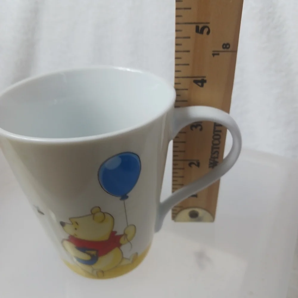 Winnie The Pooh coffee mug Mug With Balloon & Honey Pots isn't funny how a bear